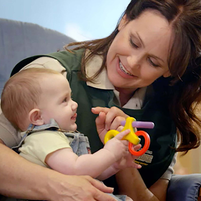 Image of woman and infant